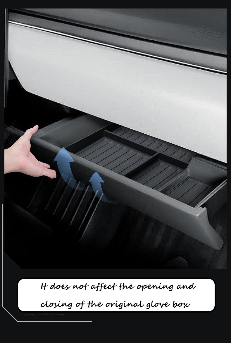 Cybertruck—Glove Compartment Drawer Storage Box